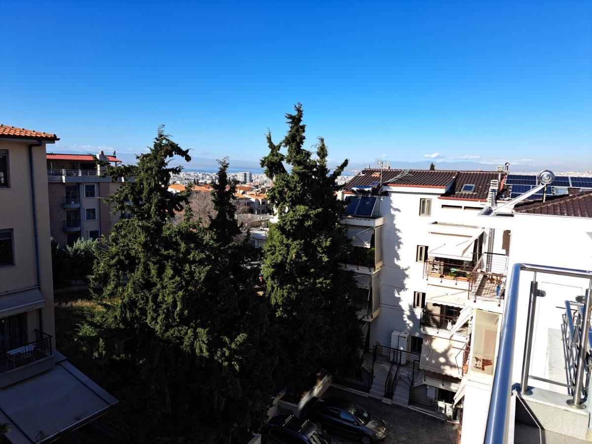 Όμορφο Διαμέρισμα- Σοφίτα Με Υπέροχη Θεα Thessalonique Extérieur photo